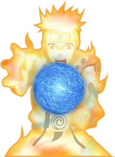 😡 4938851e Naruto Uzumaki Naruto Naruto, Anime, Rasengan, Manga, Personaggio, Ninja telegram sticker
