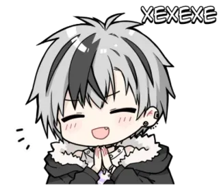 🌟 c1185846 XEXEXEXE Anime, Chibi, Słodkie, Kreskówka telegram sticker
