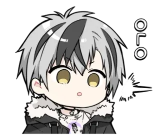 🌟 e9ef3973 ㅇㄴㅇ Anime, Kawaii, Słodkie, Wyraz, Chibi telegram sticker
