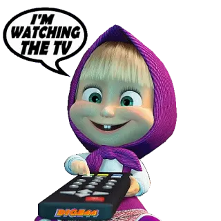 MASHA AND THE BEAR @STIKERFORALL telegram stickers
