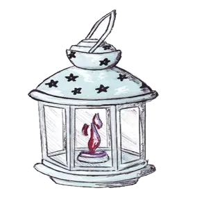 🌠 e053b79c Lanterna, Vela, Luz, Estrelas, Decoração, Iluminação, Luz noturna telegram sticker