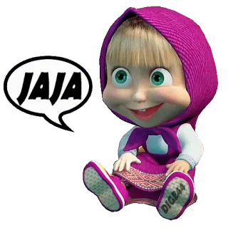 MASHA Y EL OSO @STIKERFORALL whatsapp stickers