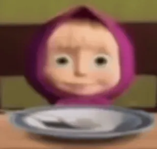 🍬 7a044728 Masha Masha and the Bear Masha, Masha e Orso, Cartone animato, Personaggio, Ragazza whatsapp sticker