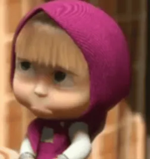 🍬 9d0a37b1 Masha Masha and the Bear Cartone animato, Masha e Orso, Masha, Triste, Carino whatsapp sticker