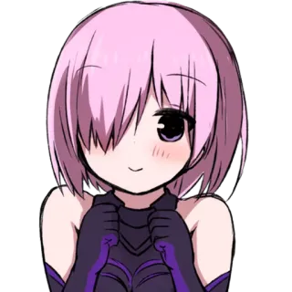 Mashu Kyrielight|マシュ・キリエライト telegram stickers
