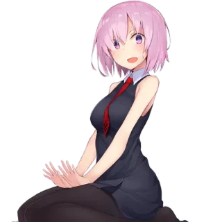 Mashu Kyrielight|マシュ・キリエライト telegram stickers