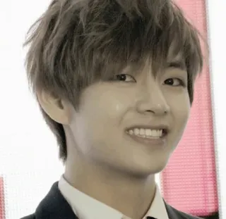 😁 147fb16c V kpop, bts, ca sĩ, âm nhạc, thần tượng, người nổi tiếng, v telegram sticker