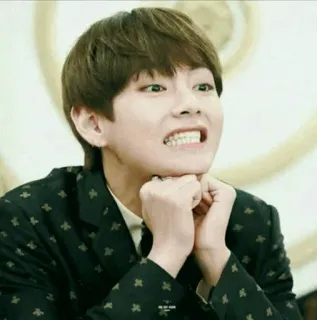 😬 d39d7cd3 Kim Taehyung kpop, ca sĩ, người nổi tiếng, mặt cười telegram sticker