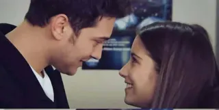 ❄️ 54d57245 ผู้ชาย, ผู้หญิง, คู่รัก, ความรัก, ความโรแมนติก, ยิ้ม, มีความสุข telegram sticker