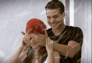 ❄️ 96543082 คน, คู่รัก, ความรัก, มีความสุข, ฤดูหนาว, ความสัมพันธ์ telegram sticker