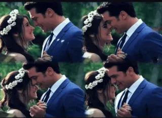 ❄️ d47af42a คู่รัก, โรแมนติก, ความรัก, งานแต่งงาน, ดอกไม้, สูท, ชุดเดรส telegram sticker