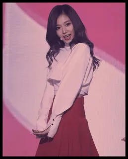 ⚡ 0d98695a wanita, Korea, K-pop, idola, penyanyi, Sana telegram sticker