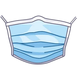 😷 098eb16c face mask, surgical mask, mask, protection, health, safety, medical telegram sticker