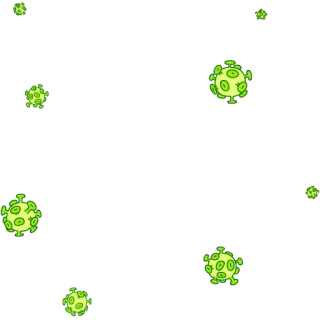 🦠 d624a81e virus, covid, microbe, bacteria, disease, illness telegram sticker