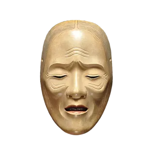 😣 5f2e6a55 Maske, Japanisch, Noh, Theater, Drama, Kultur telegram sticker