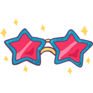 😊 ad2fd1f8 แว่นกันแดด, ดาว, แว่นตา, แฟชั่น, เครื่องประดับ, ฤดูร้อน, สไตล์ telegram sticker