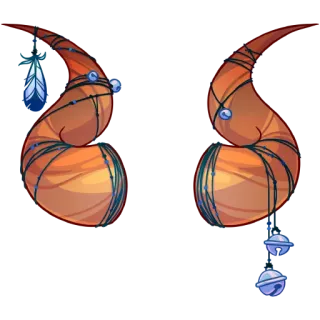 🐮 fec425d5 tanduk, fantasi, dekorasi, penutup kepala, aksesori, tanduk setan whatsapp sticker