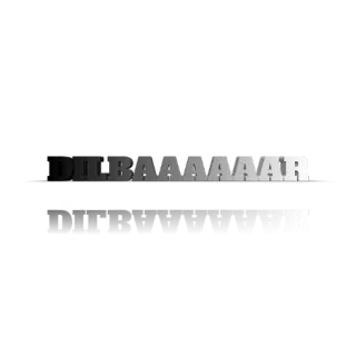 💋 17fbbc85 DILBAAAAAR レタリング, ワードアート, テキスト, デザイン telegram sticker