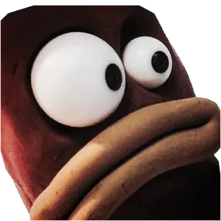 😃 91228076 웃긴, 밈, 이상한, 얼빠진, 얼굴, 만화 telegram sticker