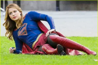 😶 dbd783af Supergirl superbohater, DC Comics, Supergirl, kobieta, kreskówka, telewizja, dziewczyna telegram sticker