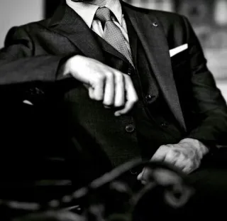 🖤 da3cf54d Mann, Anzug, Krawatte, Festliche Kleidung, Mode, Business telegram sticker