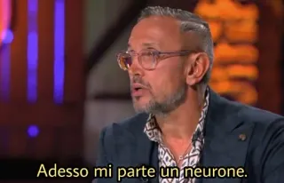 😠 1d40956b Adesso mi parte un neurone. telegram sticker