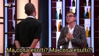 😒 c16c6fb9 Ma cosa esulti? Ma cosa esulti?! telegram sticker