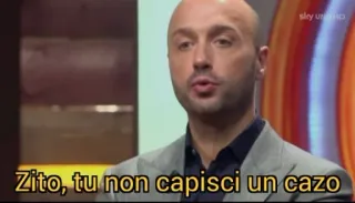 🤫 f5ce2e20 Zito, tu non capisci un cazo telegram sticker