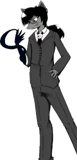 👌 da66dbad Фурри, Антропоморфный, Костюм, Персонаж, Мультфильм, Иллюстрация whatsapp sticker