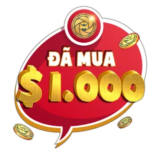 ฤร MUA $1.000 telegram stickers