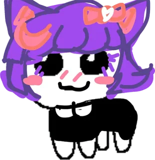 💩 70de99a8 猫, 动漫, 可爱, 贴纸 telegram sticker