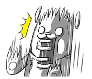 Polar bear telegram stickers