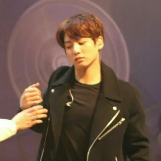 🍟 7669abc5 Jungkook personne, veste, portrait, kpop, idole, chanteur, célébrité telegram sticker