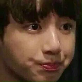 🍟 dad2592e Jungkook K-pop, Idole, Chanteur, mignon, Personne, Jungkook, BTS telegram sticker