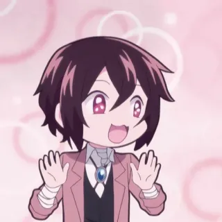 ⛓ 0008e49b 动漫, Q版, 可爱, 同人 whatsapp sticker