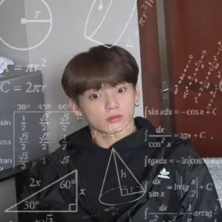 🤯 114aa82a C = 2πτ
sin xdx=-cosx+C
tgxdx=-In/cosx+C 数学, 思考, 方程式, 混乱 telegram sticker