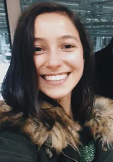 😊 8860c8ec retrato, mujer, sonriendo, persona, exterior whatsapp sticker