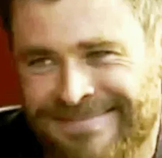 🙂 1b6c90de uomo, faccia, sorriso, espressione, ritratto telegram sticker