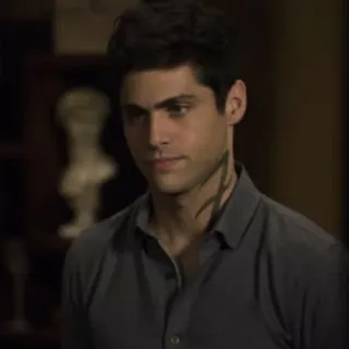 📚 1068eb2a Alec Lightwood Shadowhunters alec lightwood, shadowhunters, matthew daddario, personnage, série tv, beau, chasseur d'ombres telegram sticker