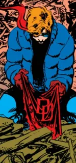 🕶 3be04dc9 Daredevil Сорвиголова, Marvel, Супергерой, Комикс telegram sticker