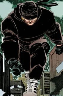 🕶 90a33892 Daredevil Сорвиголова, Marvel, Супергерой, Комикс, Мститель, Крыша telegram sticker