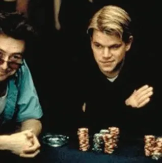 🥀 451038a3 Rounders Poker, Judi, Matt Damon, Rounders, Permainan kartu telegram sticker