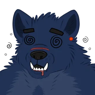 Matt Werewolf telegram stickers