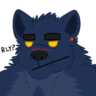 😒 a9f2f48e アンソロ, 獣人, 動物, 漫画, ポートレート, 顔写真 whatsapp sticker