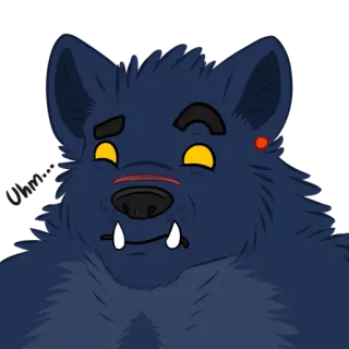 😕 f70ea530 狼, 獣人, 擬人化, 漫画, キャラクター, 動物, ステッカー whatsapp sticker