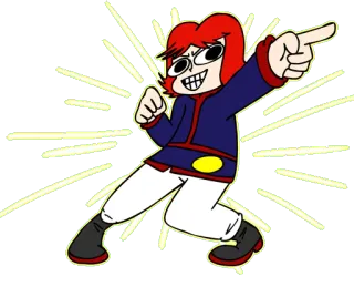 👉 523fe5cc Dessin animé, Personnage, Animation, Pointer, Pose telegram sticker