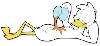 🍗 10870658 Donald Duck Cartoon, Disney, Donald Duck, Ente, animiert telegram sticker
