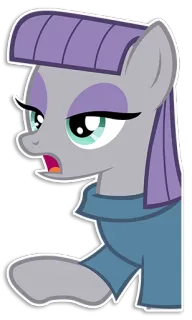 😦 3033c815 Pony, Cartoon, Tier, Süß, Sticker whatsapp sticker