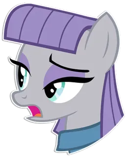 😧 35f9e45b My Little Pony, Pony, Cartoon, Sticker, Animiert, Pferd, Lila whatsapp sticker