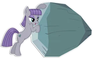 😏 a744034b Pony, Rock, Cartoon, Tier, Süß, Sticker whatsapp sticker